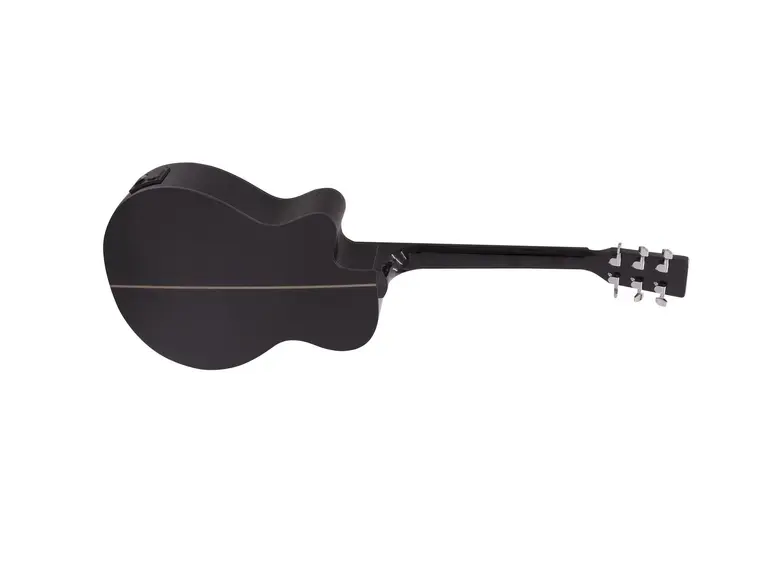 Dimavery AW-400 Westerngitar, black 