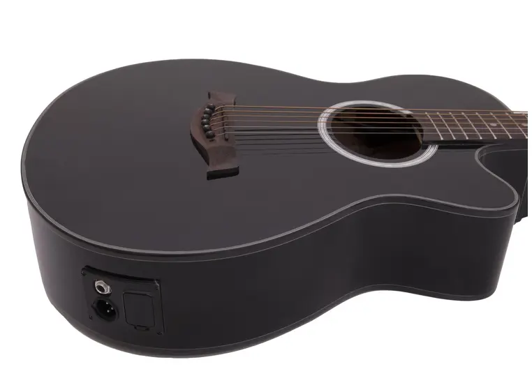 Dimavery AW-400 Westerngitar, black 