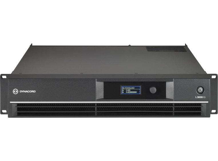 Dynacord L3600FD DSP 2x1800W 4ohm 2U 