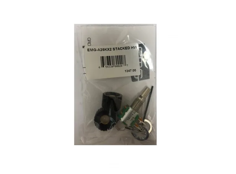 EMG-A25KX2 Dual volume PushPull potentiometer 25K 