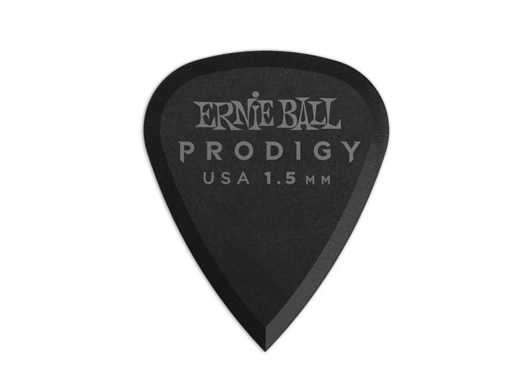 ERNIE BALL EB-9199 Prodigy pick, Black 1S, 6PK High Performance Guitar Pick