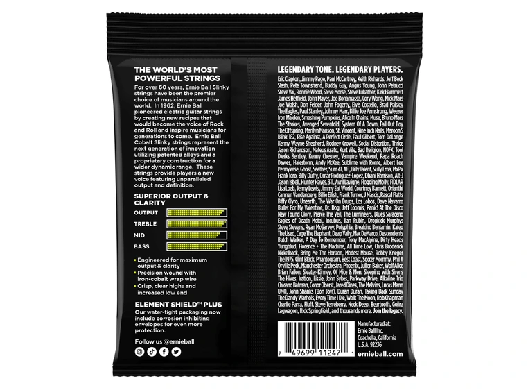 Ernie Ball EB-3721 3-pack (010-046) 