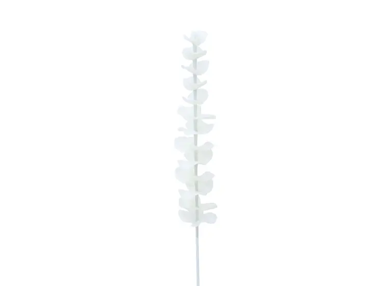 Europalms Crystal eucalyptus, white 81cm 12x 