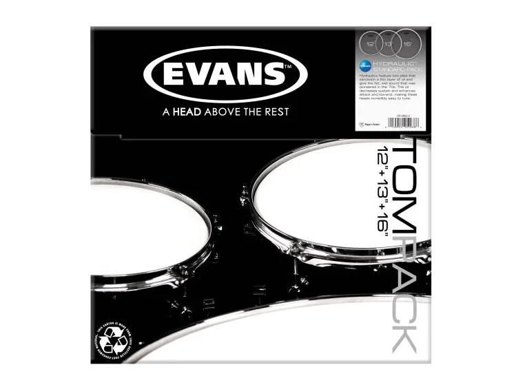 Evans ETP-HYDGL-S Tom Pack 