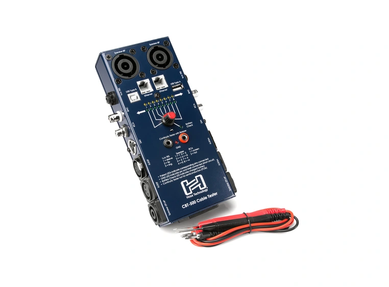 Hosa CBT500 kabeltester for XLR, jack, m 