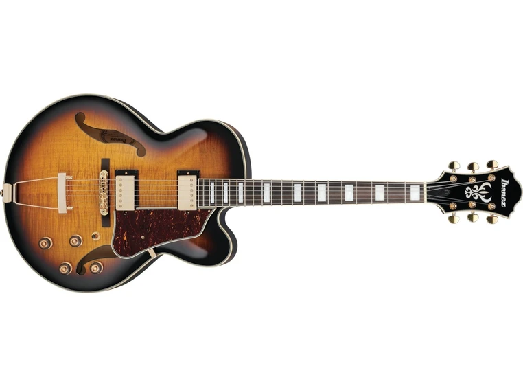 Ibanez AF95FM-AYS Artcore Expressionist El-gitar, Antique Yellow Sunburst 