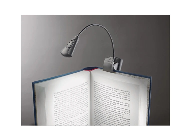 K&M 12241 Music stand light LED Sort, FlexLight  Inc. 3x(AAA) 