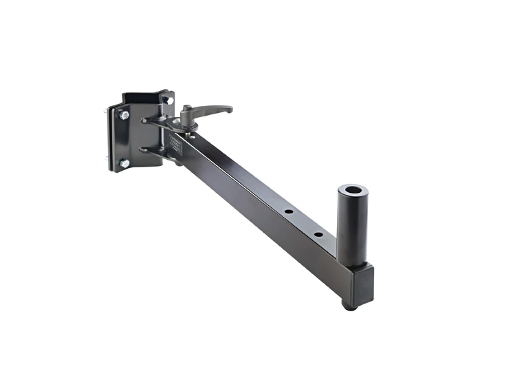 K&M 24150 Speaker mount, Black vertical traverse systems, up to 50 kg 