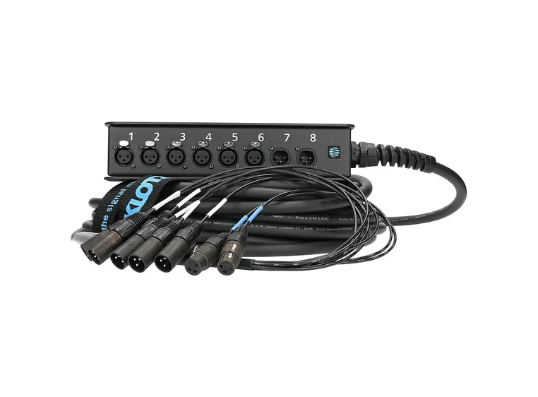 Klotz SLW062XE10 StraightLink 8 ch 6 send/2 retur XLR 10 m 