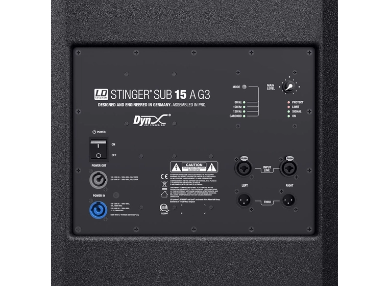 LD Systems STINGER SUB 15 A G3 Active 15" bass-reflex PA 