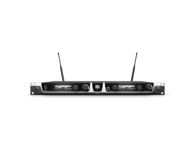 LD Systems U505 BPH 2 trådløst system med 2x lommesender og 2x hodebøylemik 