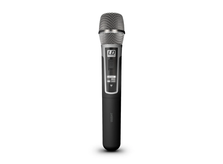 LD Systems U505 HHC 2 Wireless Mics 2 x Condenser Handheld Microphones 