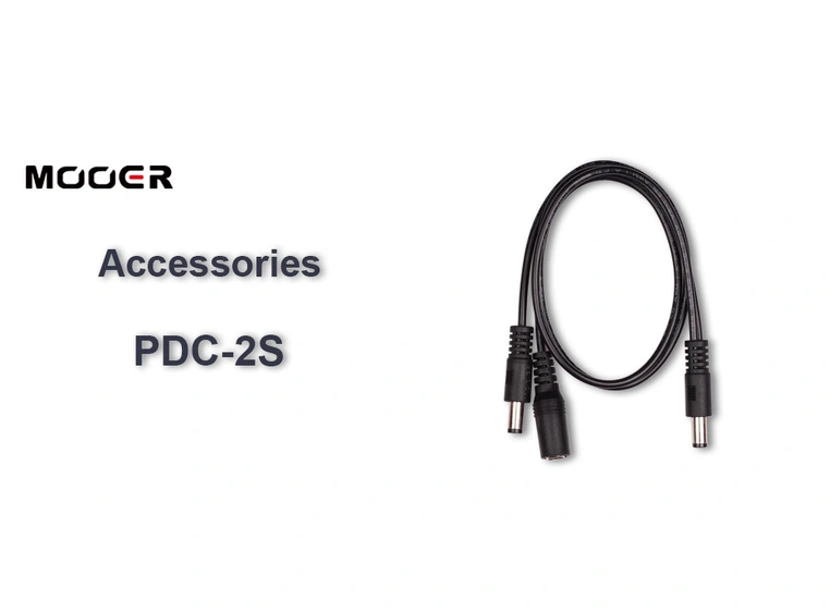 Mooer PDC2S Multi-plug 2 Cable (straight) 