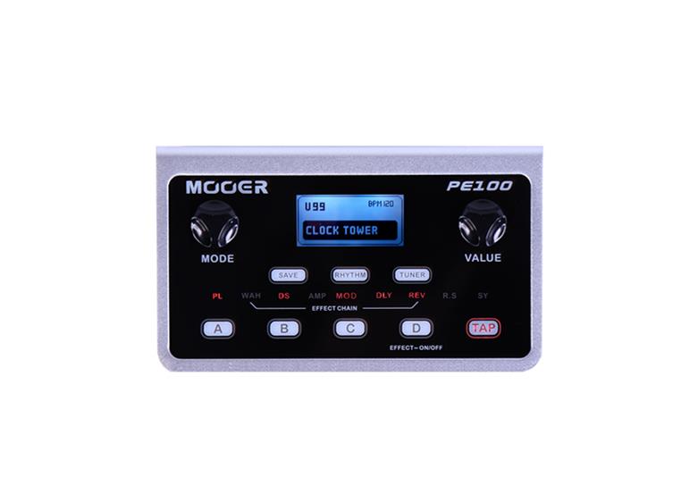 Mooer PE100 Portable Guitar Effects (with power adapter)
