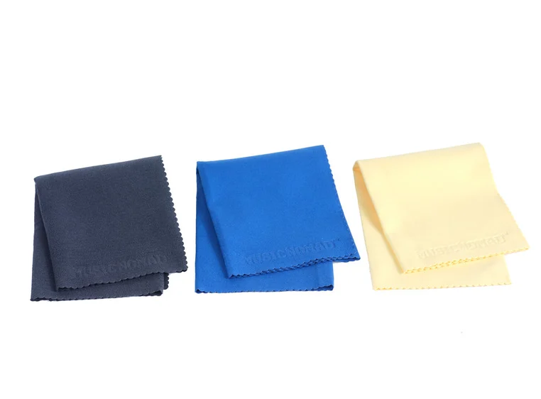 Music Nomad MN203 Suede Polishing Cloth Microfiber - 3 Pack 
