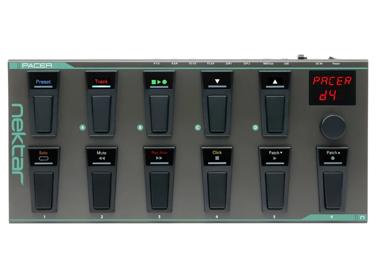 Nektar Pacer MIDI DAW Footswitch Controller 