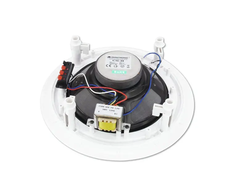 OMNITRONIC CS-8 Ceiling Speaker white 