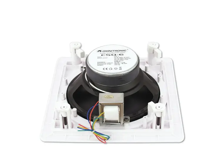 OMNITRONIC CSQ-6 Ceiling Speaker 