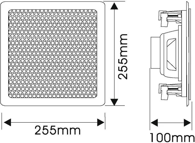 OMNITRONIC CSQ-6 Ceiling Speaker 