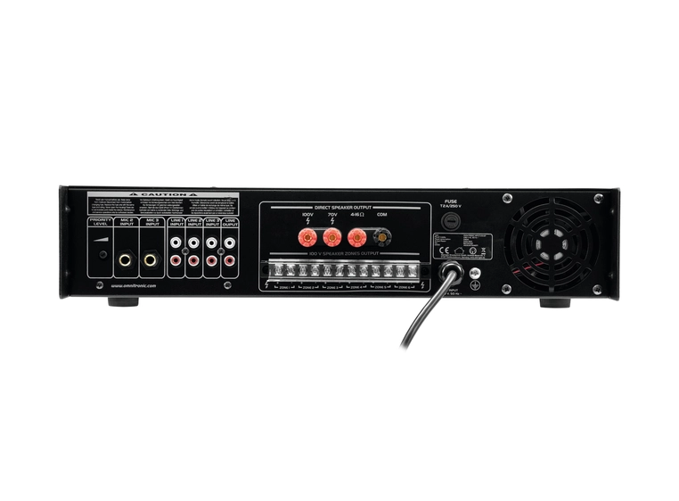 OMNITRONIC MPVZ-120.6P PA Mixing Amp 