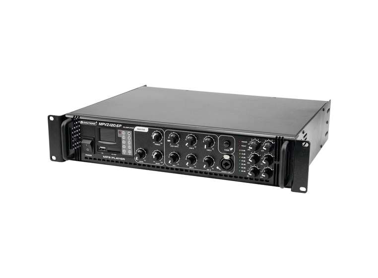OMNITRONIC MPVZ-120.6P PA Mixing Amp 