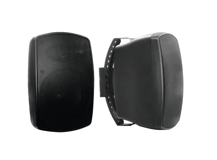 OMNITRONIC OD-4 Wall Speaker 8Ohms black 2x 