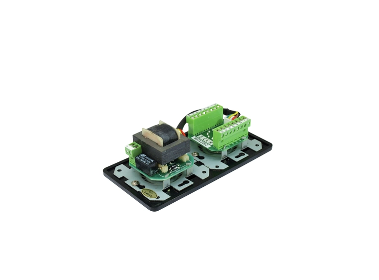 OMNITRONIC PA 10W mono Vol Contr/Prog Select, Silver 