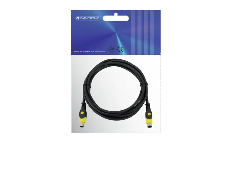 OMNITRONIC S-Video cable 3m 