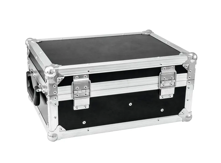 ROADINGER Flightcase 4x AKKU Flat Light Series 