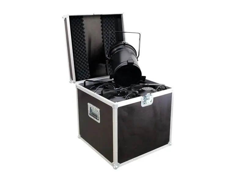 ROADINGER Flightcase 4x PAR-64 spot long 