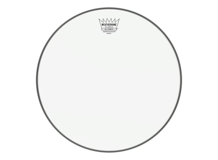 Remo CL-0113-SA Skarp Ambassador Classic Hazy 13" Diameter 