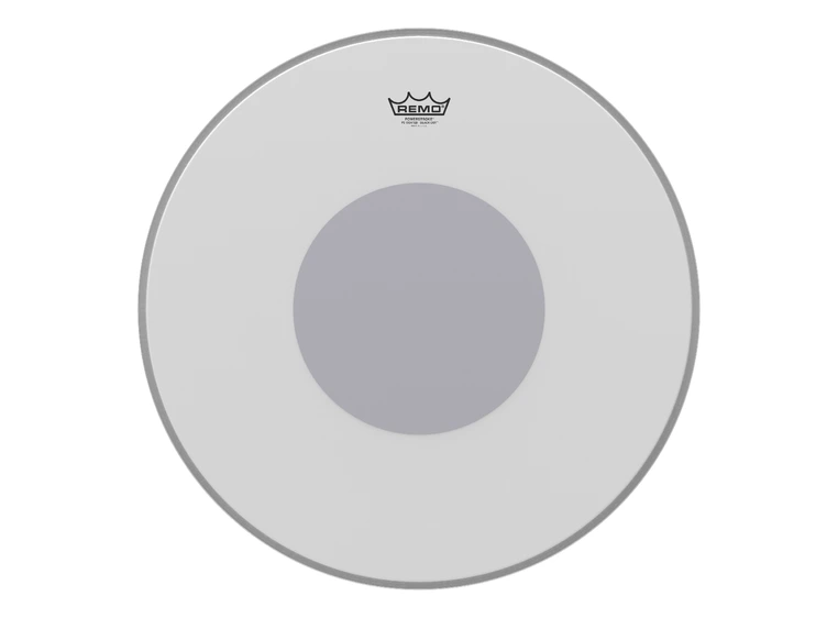 Remo P3-1122-10 Bass Powerstroke 3 Coated 22" Diameter Bottom Black Dot 