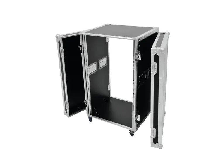 Roadinger Rack Profi 12U 45cm with wheels 