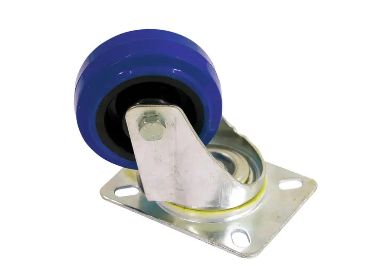 Roadinger Swivel Castor 80mm blue 