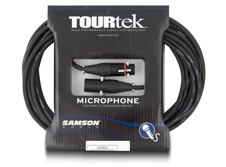 Samson TM25 7.5 meter XLR-XLR mikrofonkabel