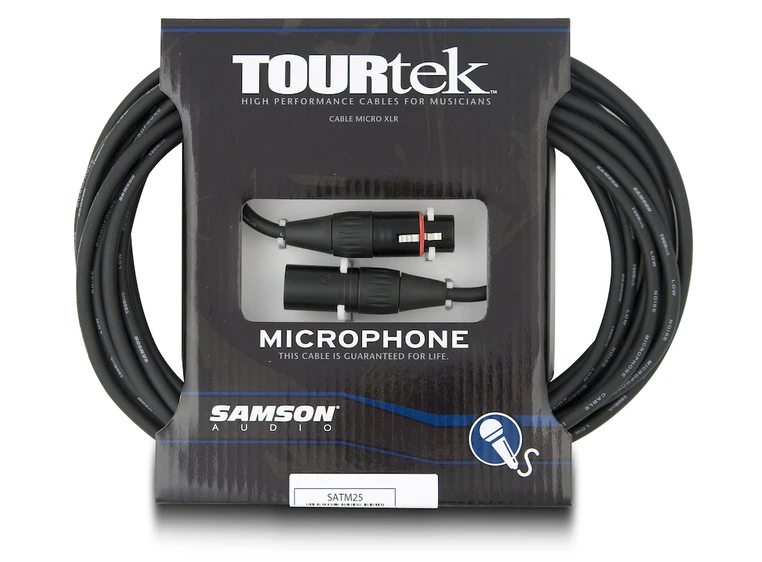 Samson TM25 7.5 meter XLR-XLR mikrofonkabel 