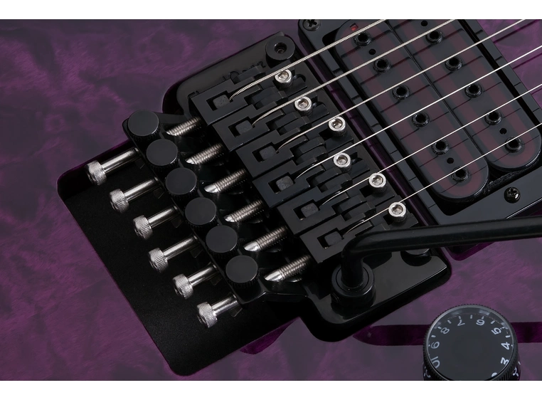 Schecter E-1 FR-S Trans Purple Burst 