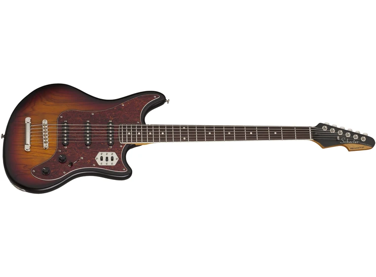 Schecter Hellcat-VI 3-Tone Sunburst Pearl 293 