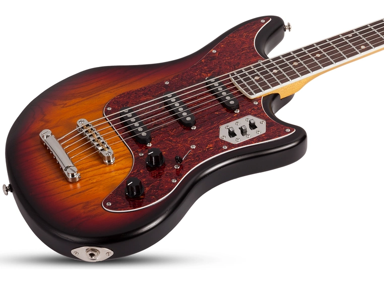 Schecter Hellcat-VI 3-Tone Sunburst Pearl 293 