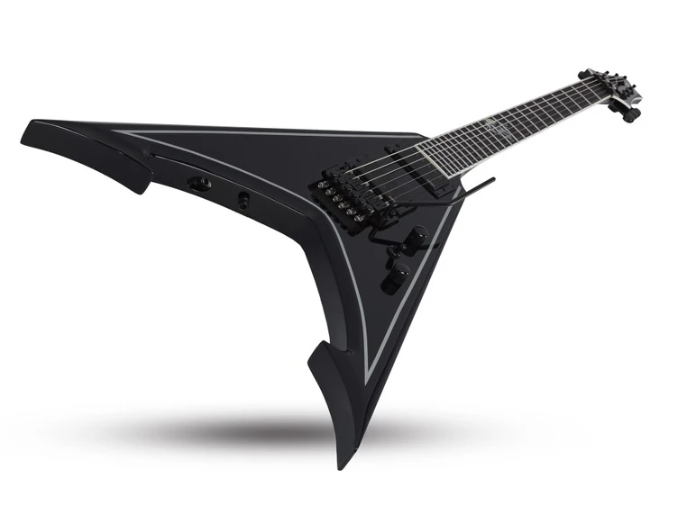 Schecter RavenDark V Floyd Rose Abbath Signature Gloss Black w/silverpin 