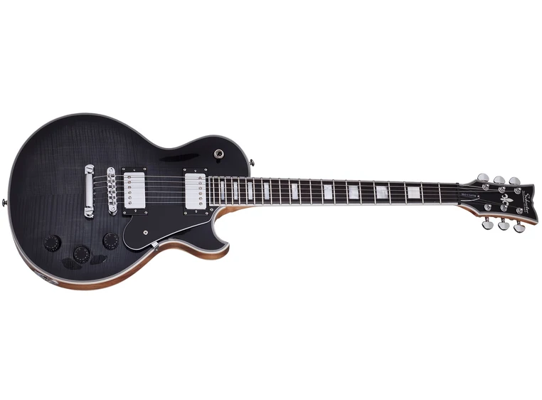 Schecter Solo-II Custom Trans Black Burst (TBB) 