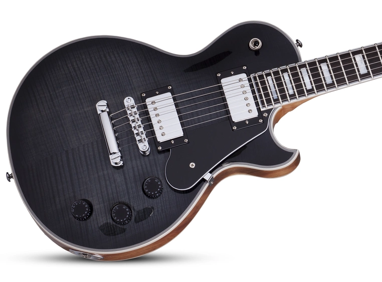 Schecter Solo-II Custom Trans Black Burst (TBB) 