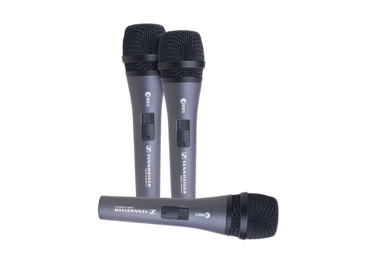 Sennheiser 3-PACK e835-S m/ switch 