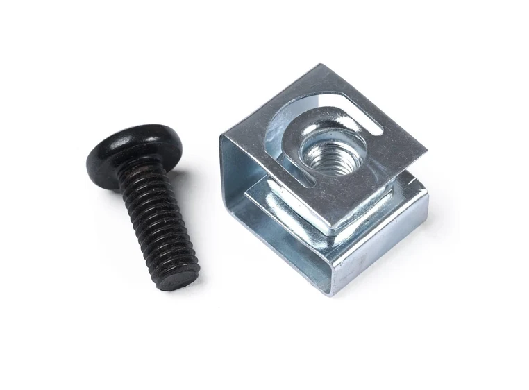 Skb Skb-19-AC1 Pakke med 12stk FN-11 rackmuttere og FS-12 sk 