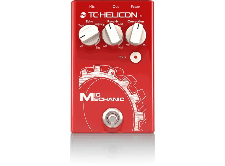 TC-Helicon Mic Mechanic 2 Vocal Effects Stompbox 