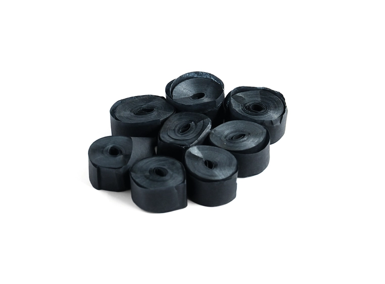 TCM FX Slowfall Streamers 5mx0.85cm, Sort, 100x 