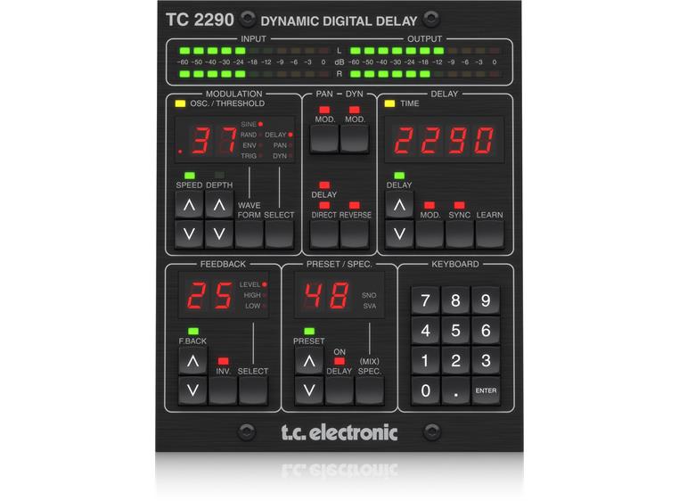 TC Electronic 2290-DT Dynamic Delay Desktop Control
