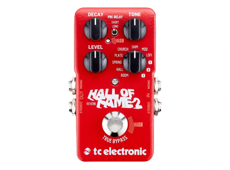 TC Electronic Hall of fame 2 Reverb pedal 