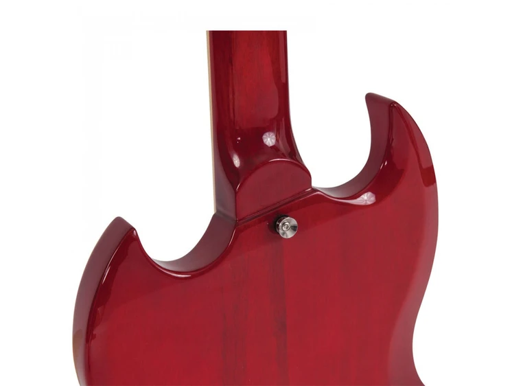 Vintage VS6VCR Vibrola tailpiece Cherry Red 