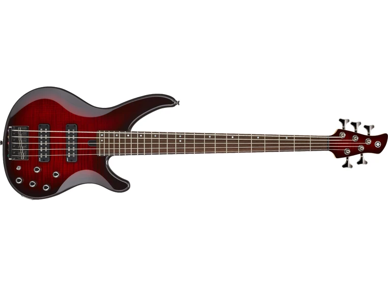 Yamaha TRBX605FM Dark Red Burst 